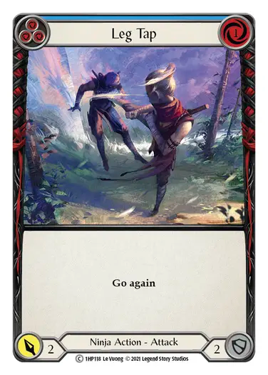 Leg Tap (Blue)