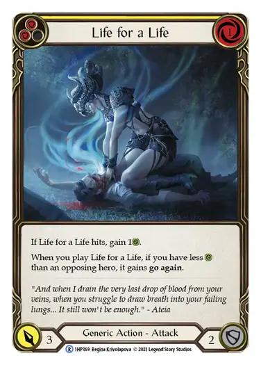 Life for a Life (Yellow)