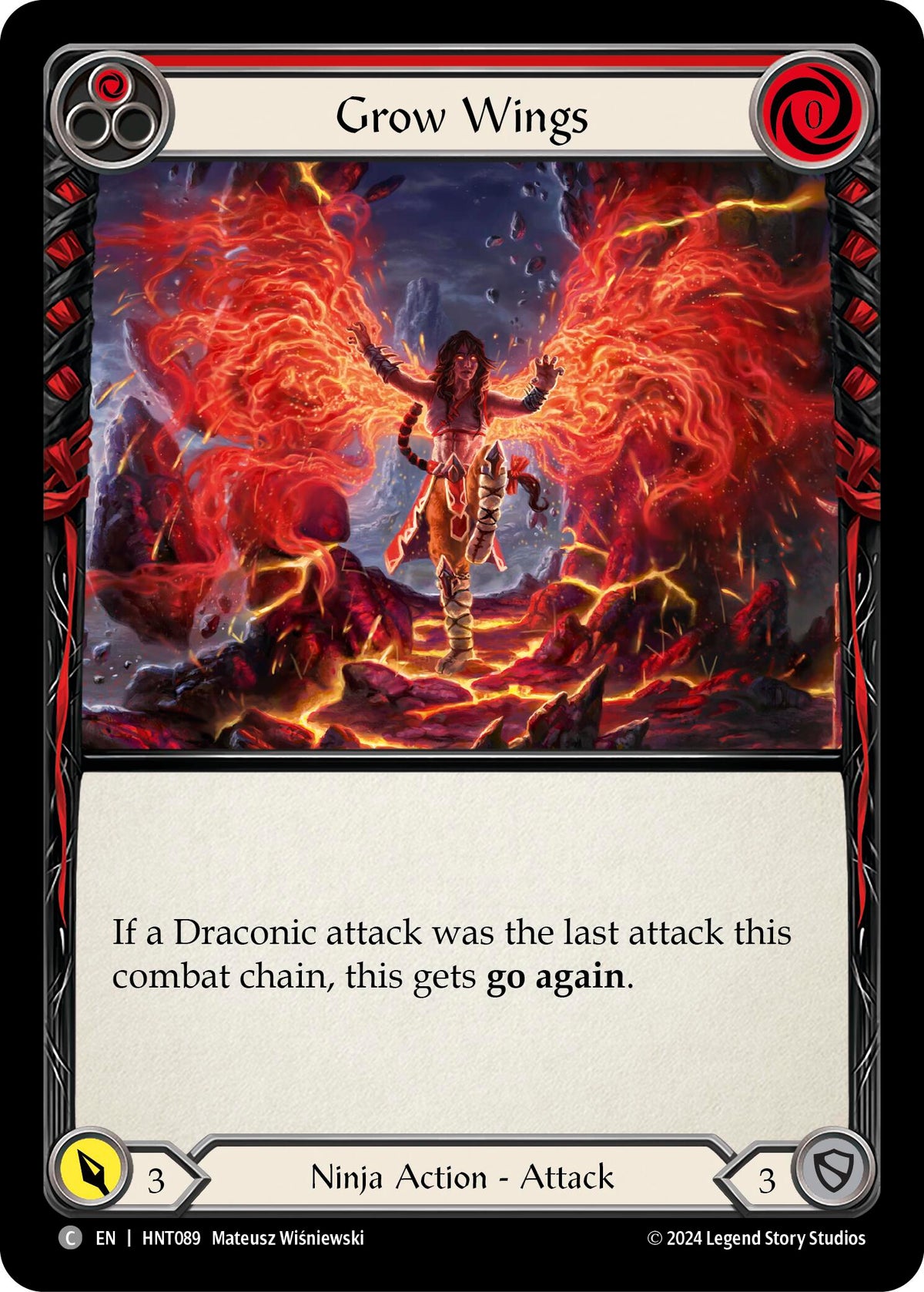 Grow Wings (Red)