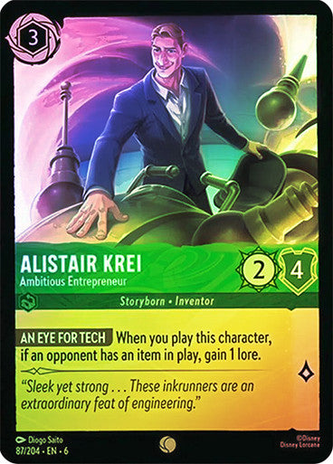 Alistair Krei - Ambitious Entrepreneur