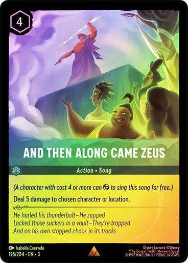 And Then Along Came Zeus
