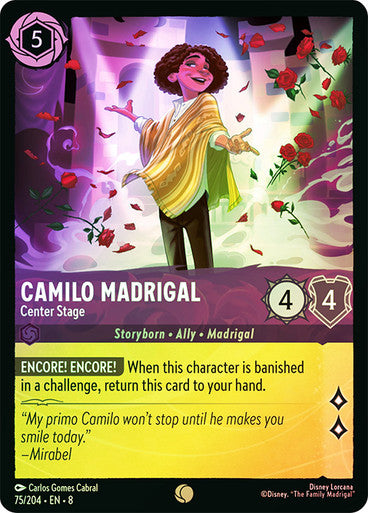 Camilo Madrigal - Center Stage