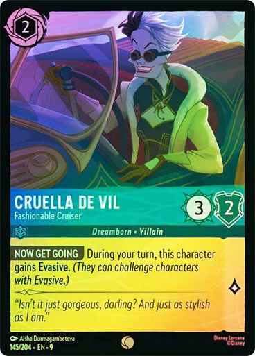 Cruella De Vil - Fashionable Cruiser