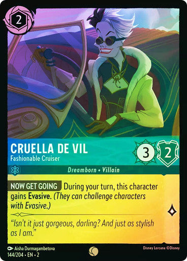 Cruella De Vil - Fashionable Cruiser
