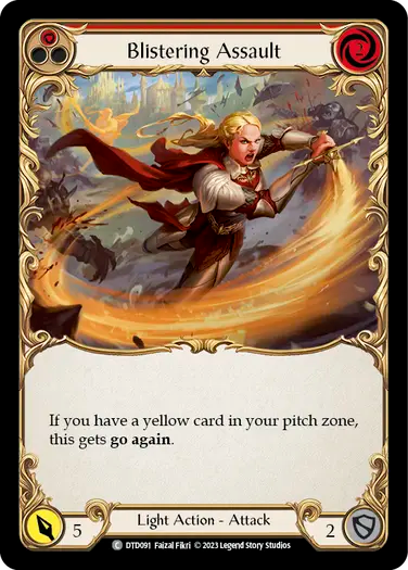 Blistering Assault (Red)