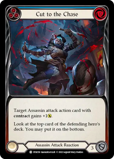 Cut to the Chase (Blue)