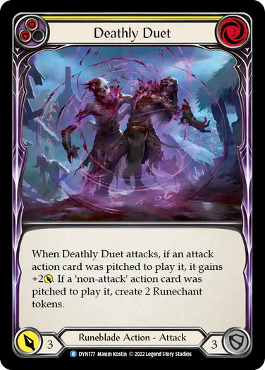 Deathly Duet (Yellow)