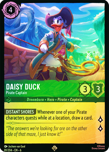 Daisy Duck - Pirate Captain
