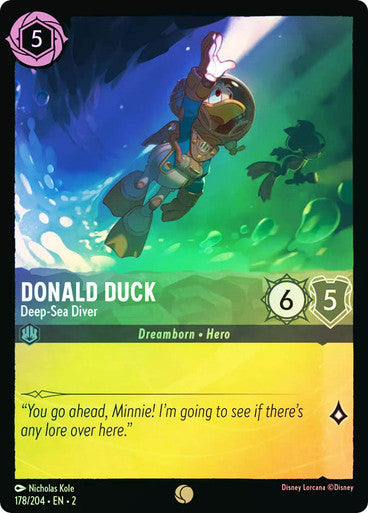 Donald Duck - Deep-Sea Diver