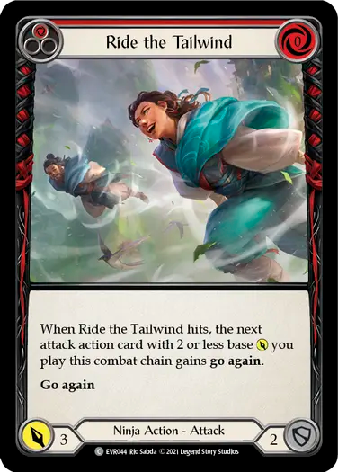 Ride the Tailwind (Red)