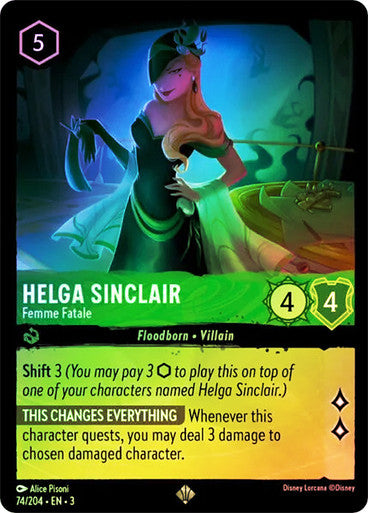 Helga Sinclair - Femme Fatale