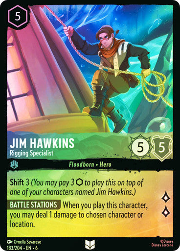 Jim Hawkins - Rigging Specialist