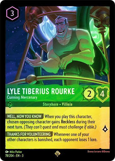 Lyle Tiberius Rourke - Cunning Mercenary