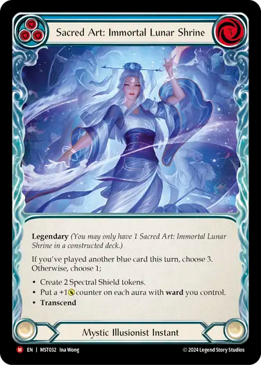 Sacred Art: Immortal Lunar Shrine // Inner Chi