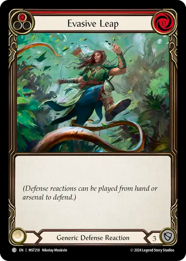 Evasive Leap (Red)