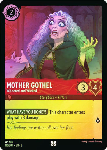 Mother Gothel - Withered and Wicked