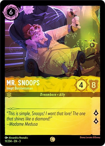 Mr. Snoops - Inept Businessman
