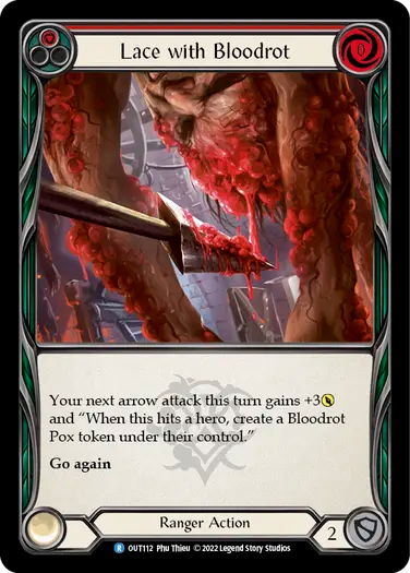 Lace with Bloodrot (Red)