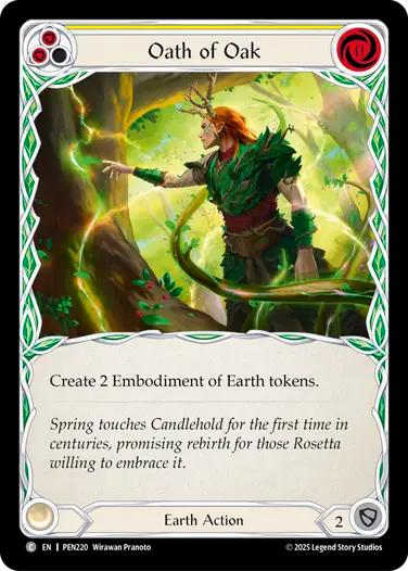 Oath Of Oak (Yellow)