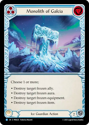 Monolith Of Galcia (Blue)