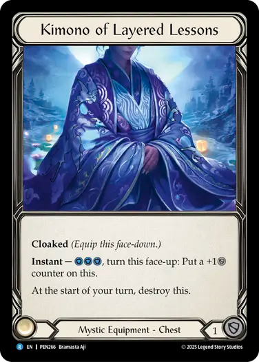 Kimono Of Layered Lessons