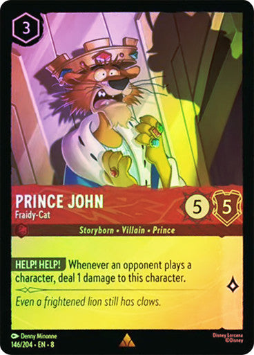 Prince John - Fraidy-Cat