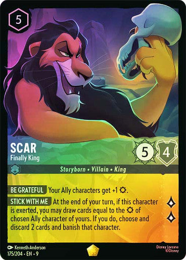 Scar - Finally King