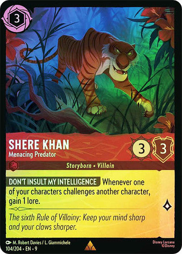 Shere Khan - Menacing Predator
