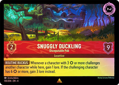 Snuggly Duckling - Disreputable Pub
