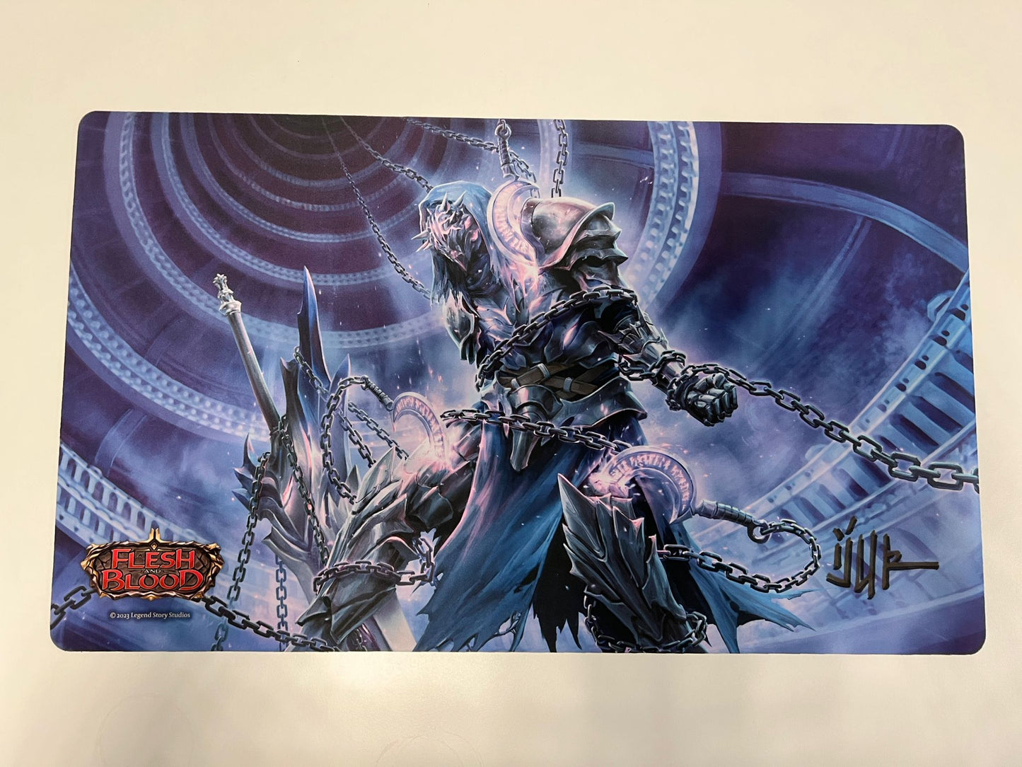 Soul Shackle Playmat (signed by Artist)