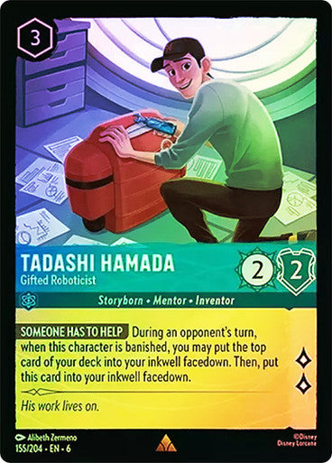 Tadashi Hamada - Gifted Roboticist