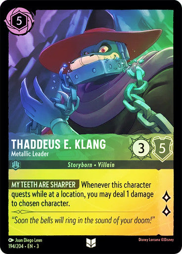 Thaddeus E. Klang - Metallic Leader