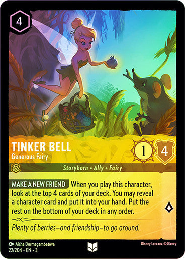 Tinker Bell - Generous Fairy