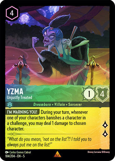 Yzma - Unjustly Treated