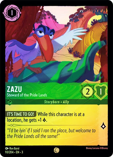 Zazu - Steward of the Pride Lands