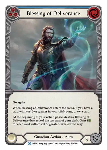 Blessing of Deliverance (Blue)