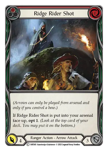 Ridge Rider Shot (Red)