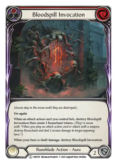 Bloodspill Invocation (Red)