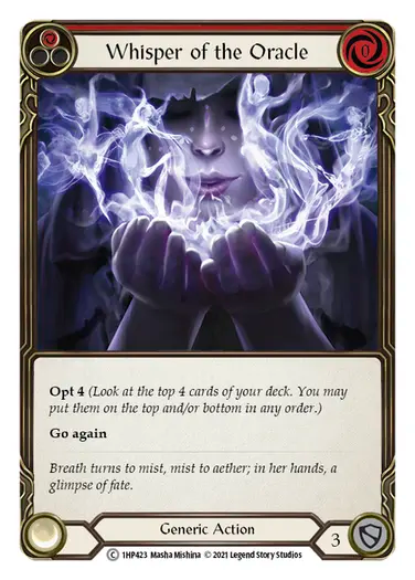 Whisper of the Oracle (Red)