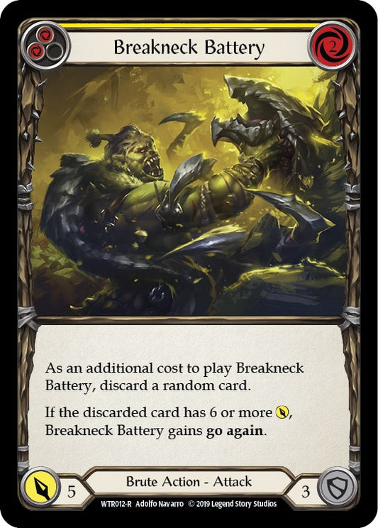 Breakneck Battery (Yellow) [WTR - WTR012]