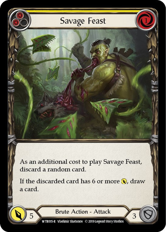 Savage Feast (Yellow) [WTR - WTR015]