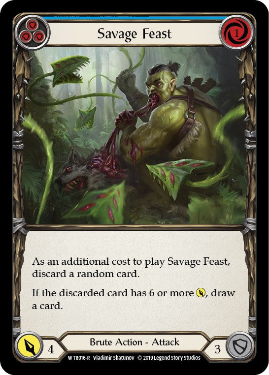 Savage Feast (Blue) [WTR - WTR016]