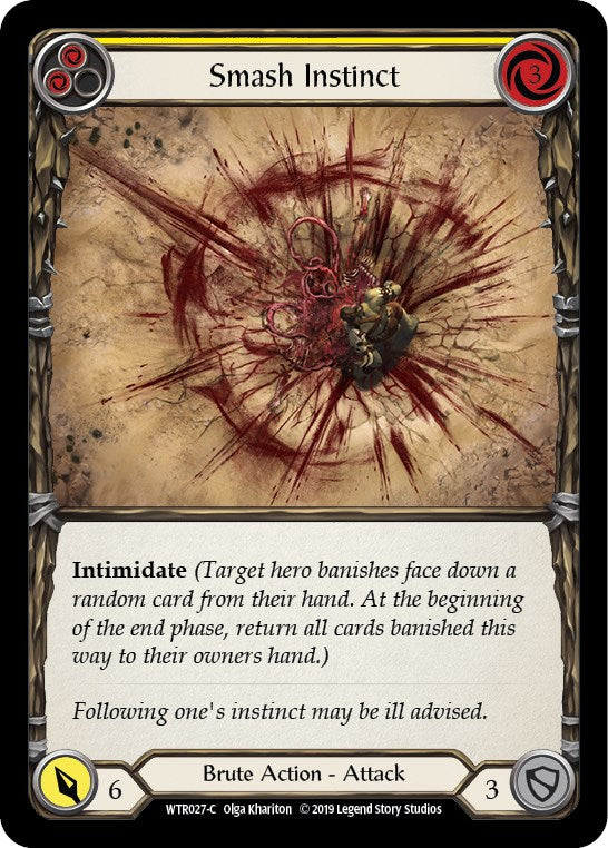 Smash Instinct (Yellow) [WTR - WTR027]