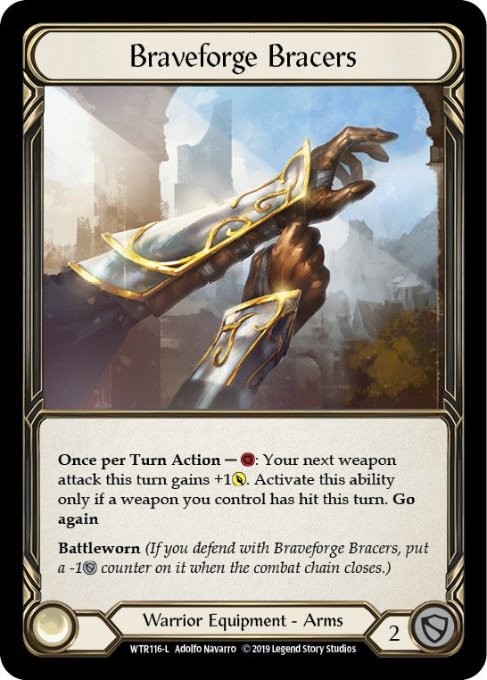 Braveforge Bracers [WTR - WTR116]