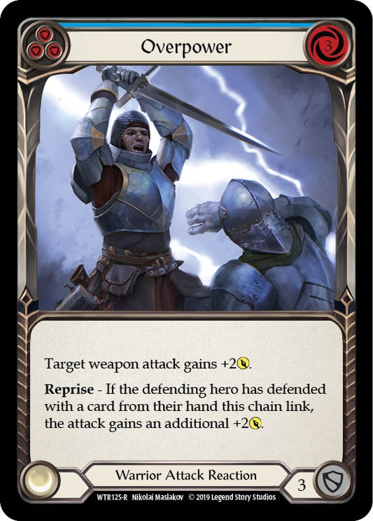 Overpower (Blue) [WTR - WTR125]