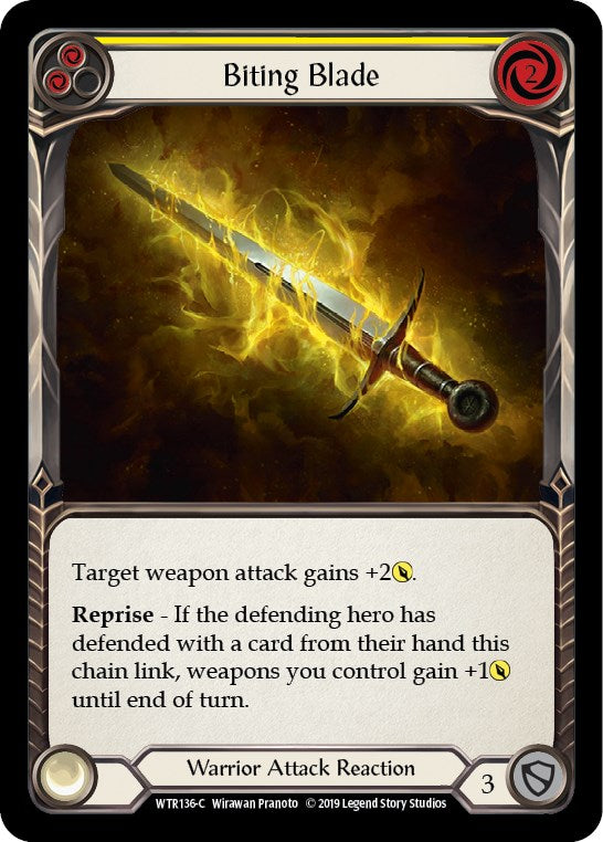 Biting Blade (Yellow) [WTR - WTR136]