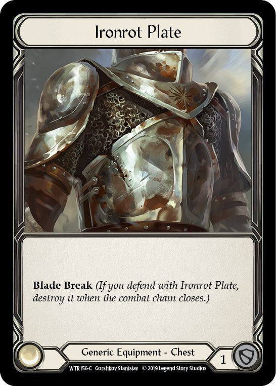 Ironrot Plate [WTR - WTR156]