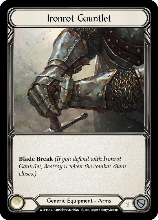 Ironrot Gauntlet [WTR - WTR157]