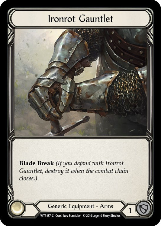 Ironrot Gauntlet [WTR - WTR157]