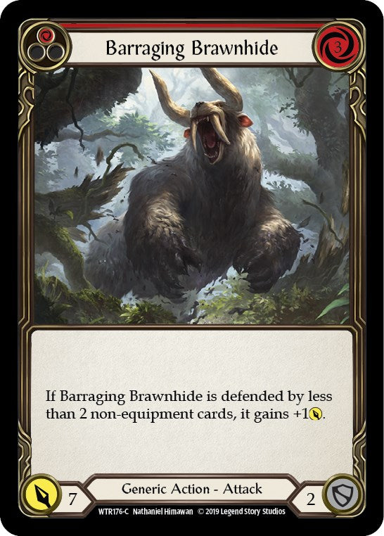 Barraging Brawnhide (Red) [WTR - WTR176]